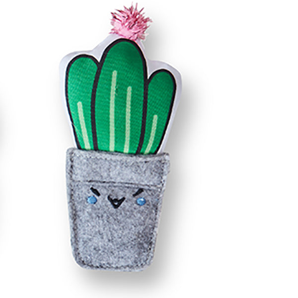 6- Pack Hand Sewn Catnip Cactus Toys
