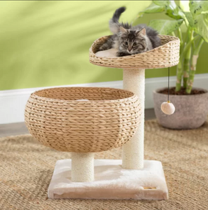 Eco-Friendly Cat Treehouse
