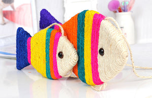 2- Pack Eco-Friendly Hemp CatFish Toy