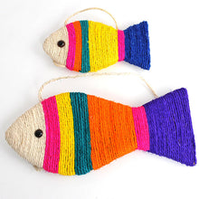 Load image into Gallery viewer, 2- Pack Eco-Friendly Hemp CatFish Toy
